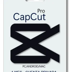 CAPCUT PRO INDIVIDUAL 30 DIAS (1dispositvo)